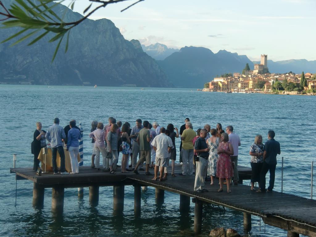 Beach Hotel Du Lac Malcesine Exteriör bild