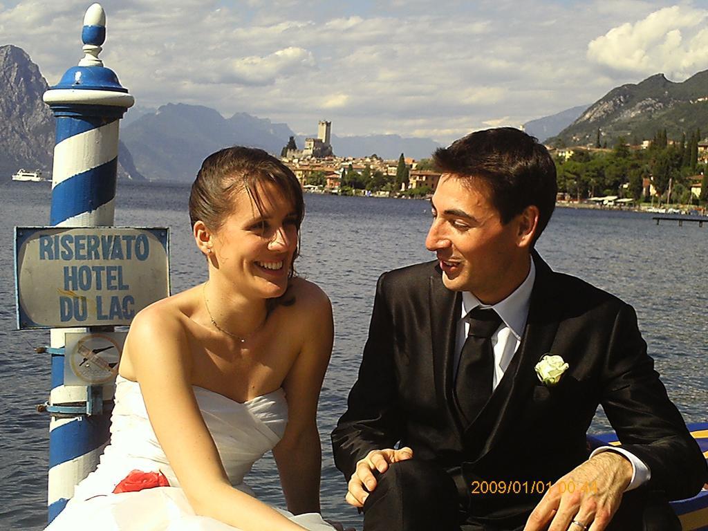 Beach Hotel Du Lac Malcesine Exteriör bild
