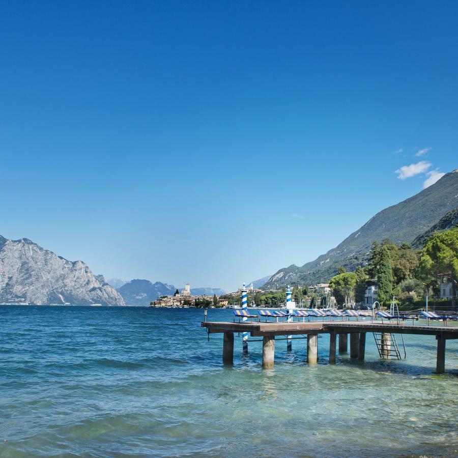 Beach Hotel Du Lac Malcesine Exteriör bild